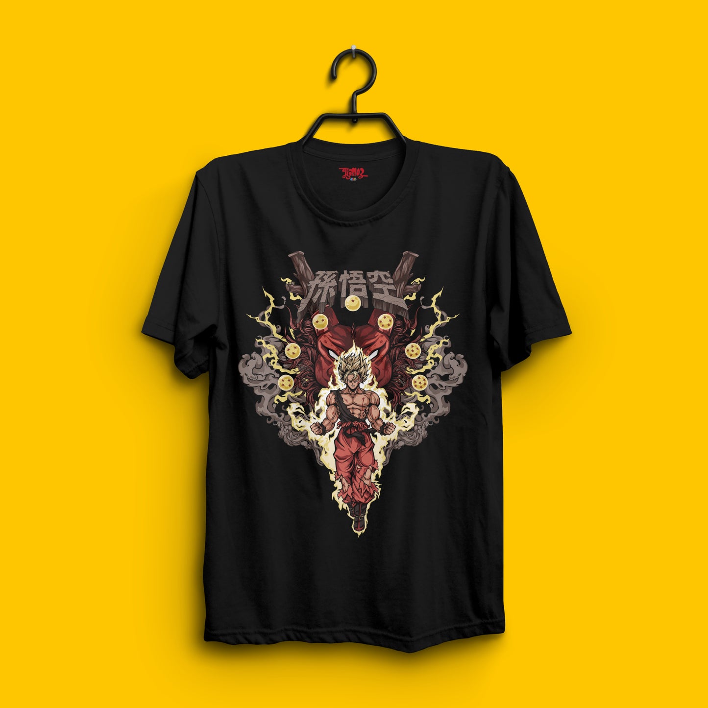 Goku Anime Regular Tshirt 180GSM