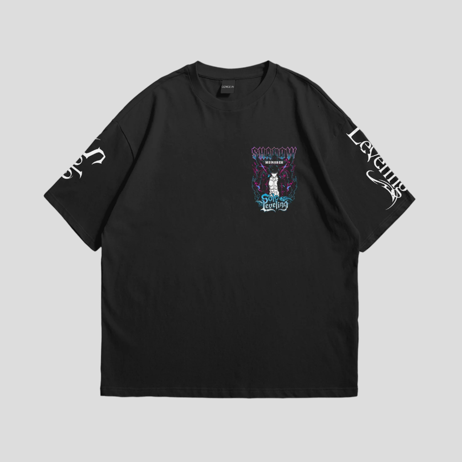 Shadow Monarch Solo Leveling Oversized 240GSM