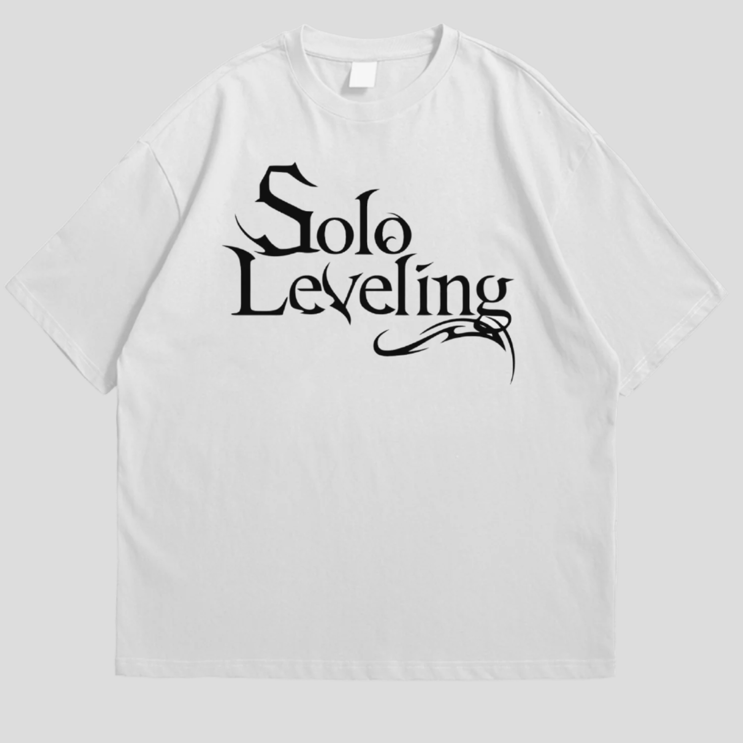 Sung Jinwoo Oversized Tshirt Drop Shoulder 240 GSM