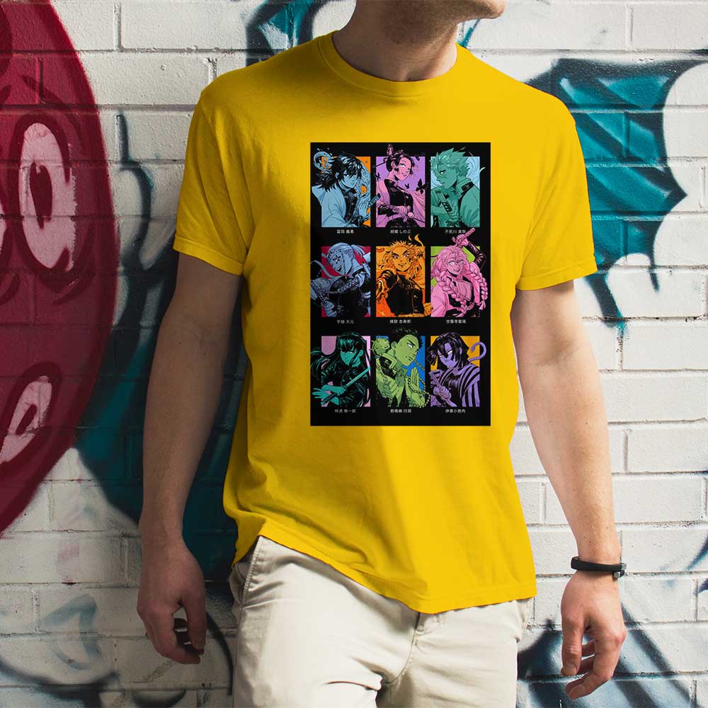 Demon Slayer Pillars Tshirt - Gizmoz.in