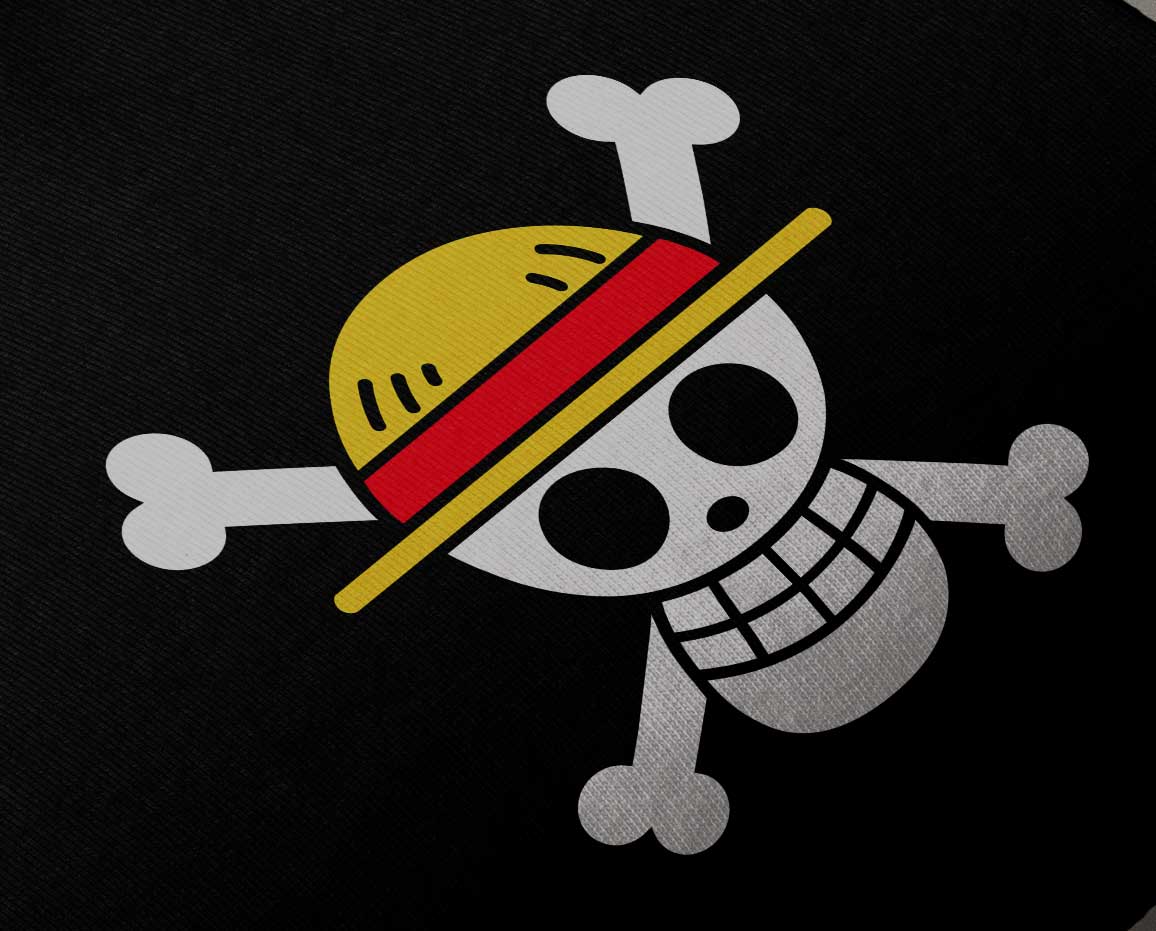 One Piece Tshirt Half Sleeves Round Neck - Gizmoz.in