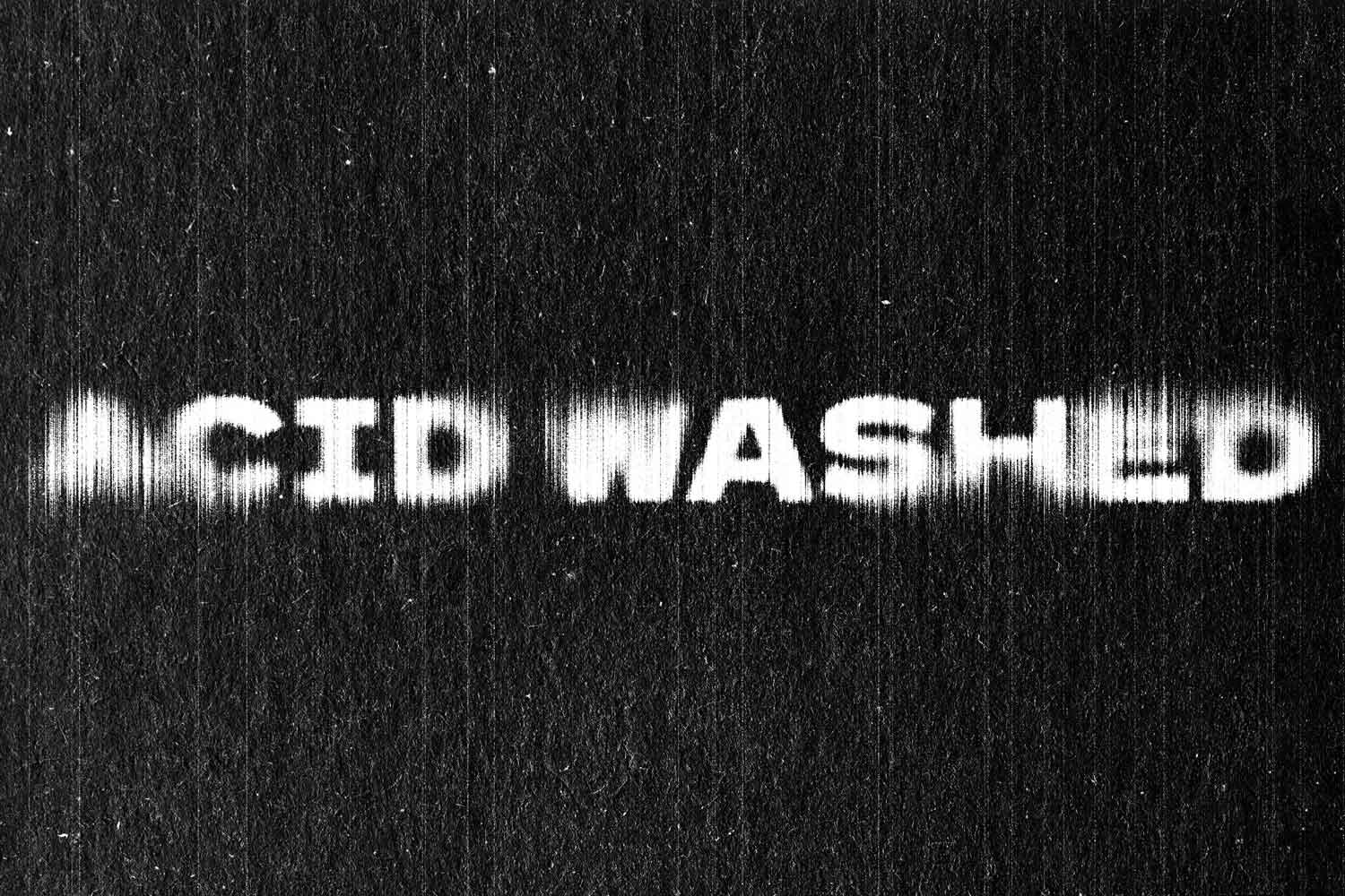 Acid Washed Oversized
