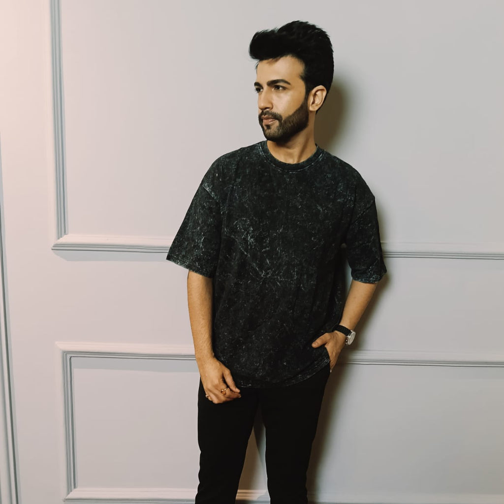 Oversized Acid washed 240 GSM Tshirt