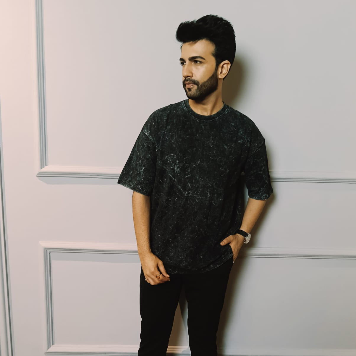 Oversized Acid washed 240 GSM Tshirt
