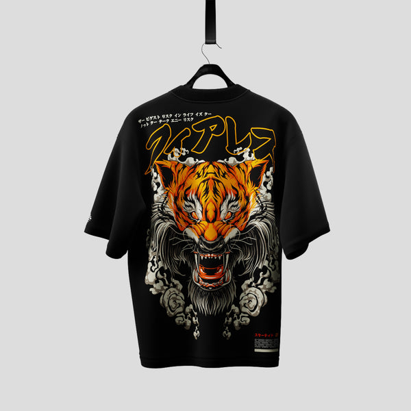 Wild Tiger Oversized Tshirt 240 GSM