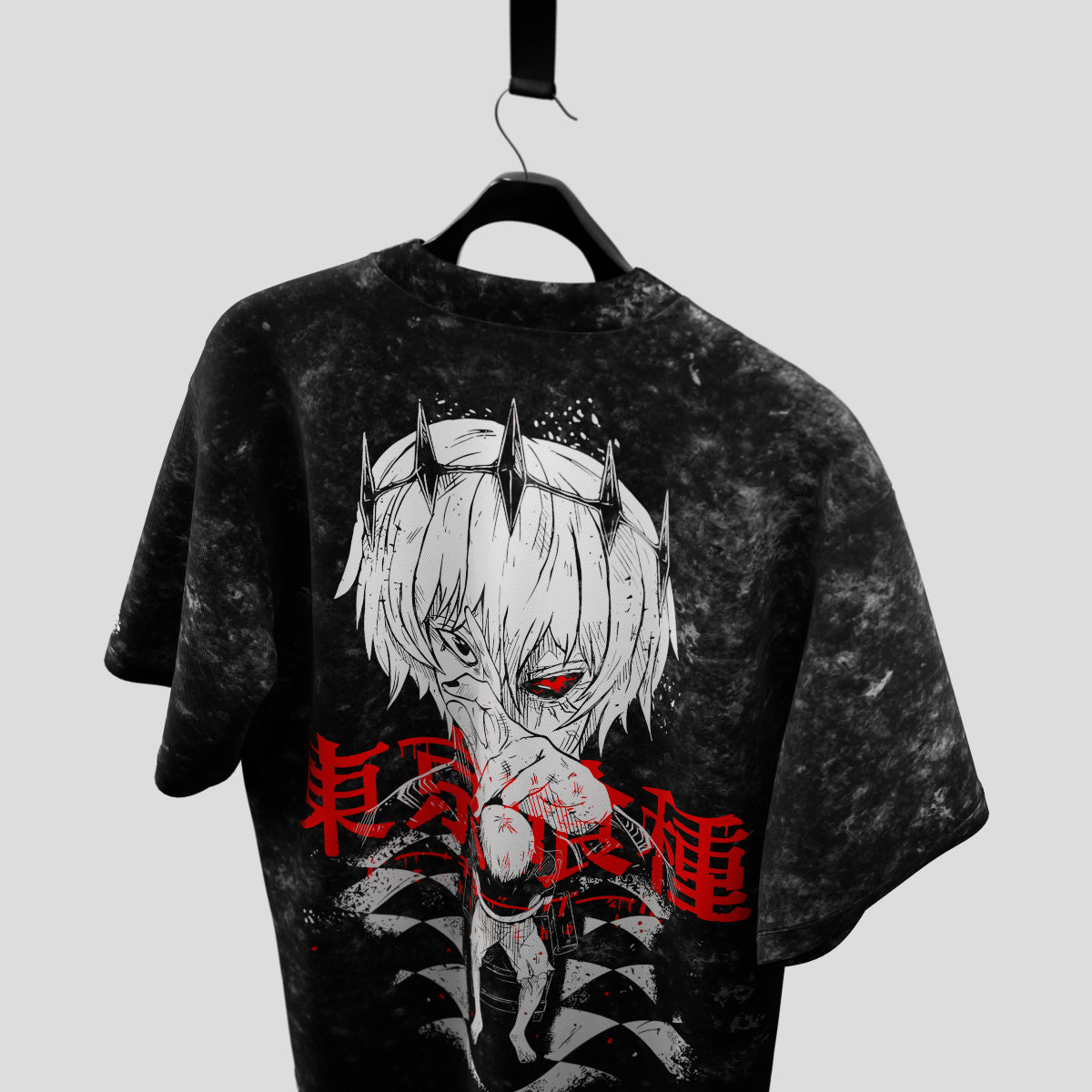 Tokyo Ghoul Acid wash Oversized 240 GSM