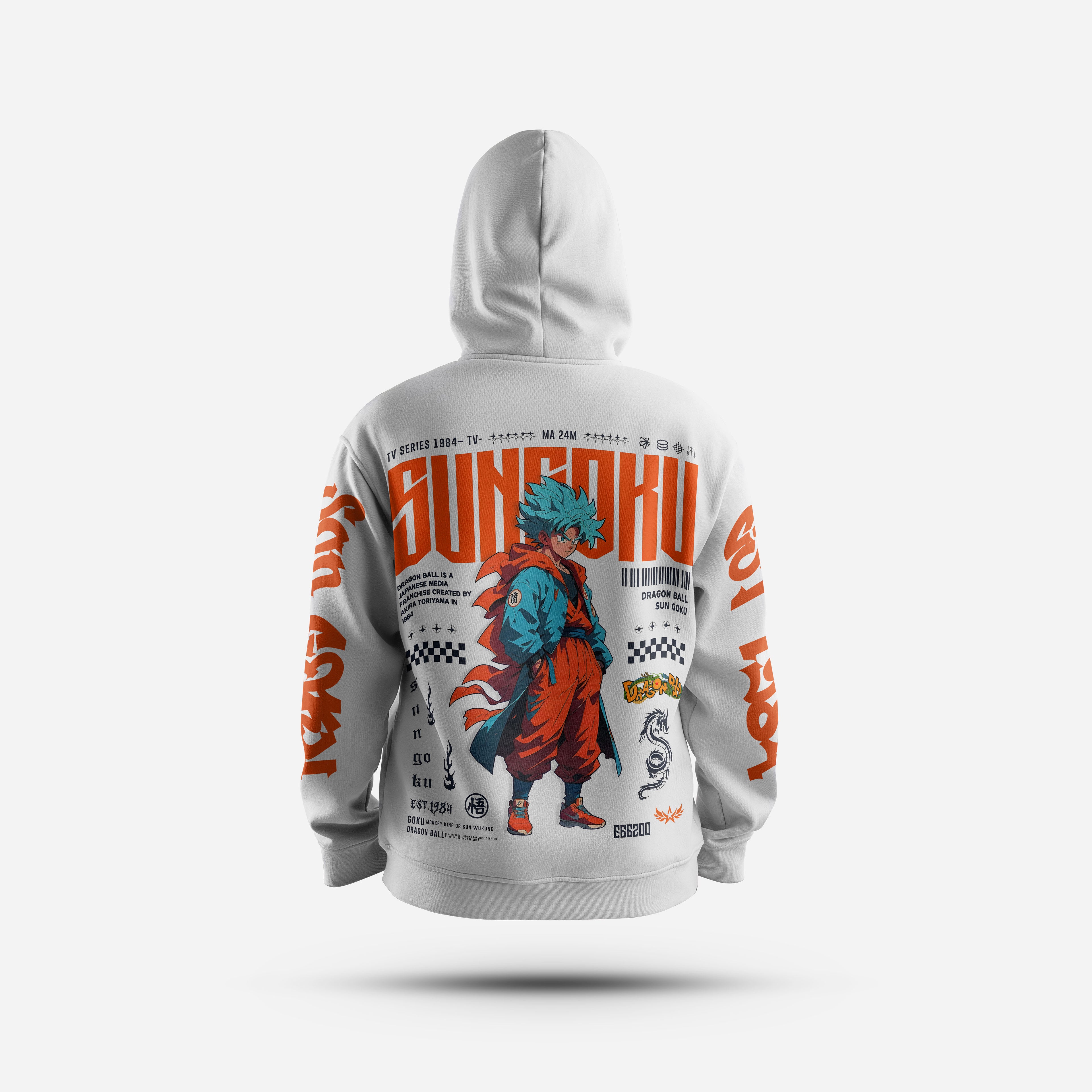 Sun Goku EST Hoodie 350 GSM