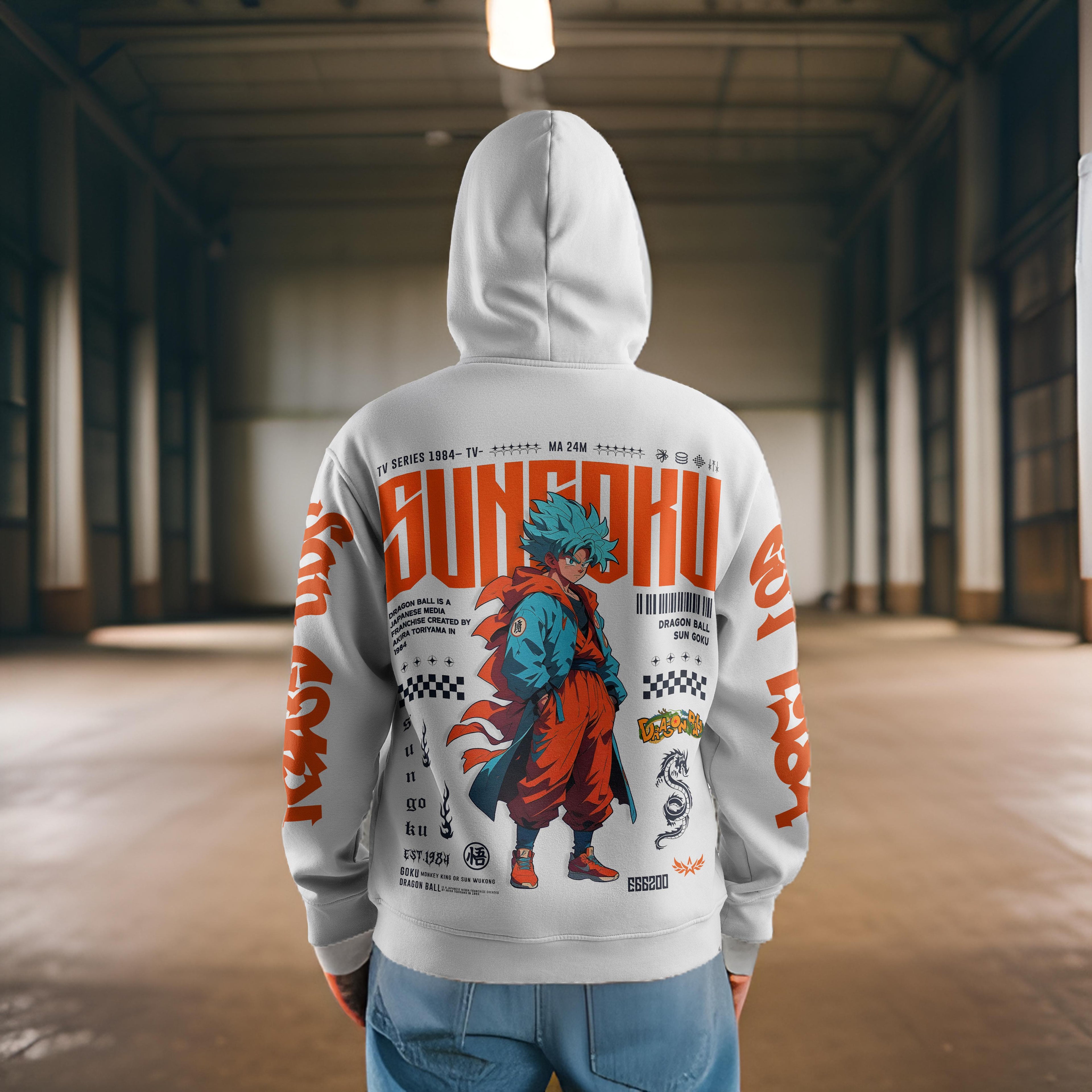 Sun Goku EST Hoodie 350 GSM