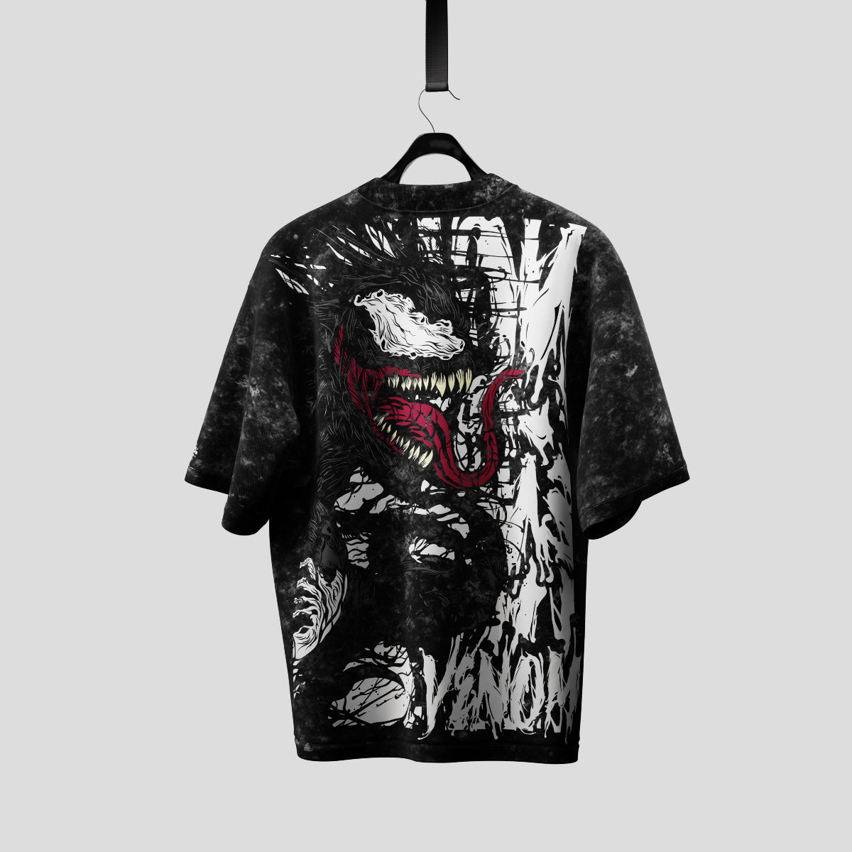 Vemous Acid Wash Oversized Tshirt 240 GSM