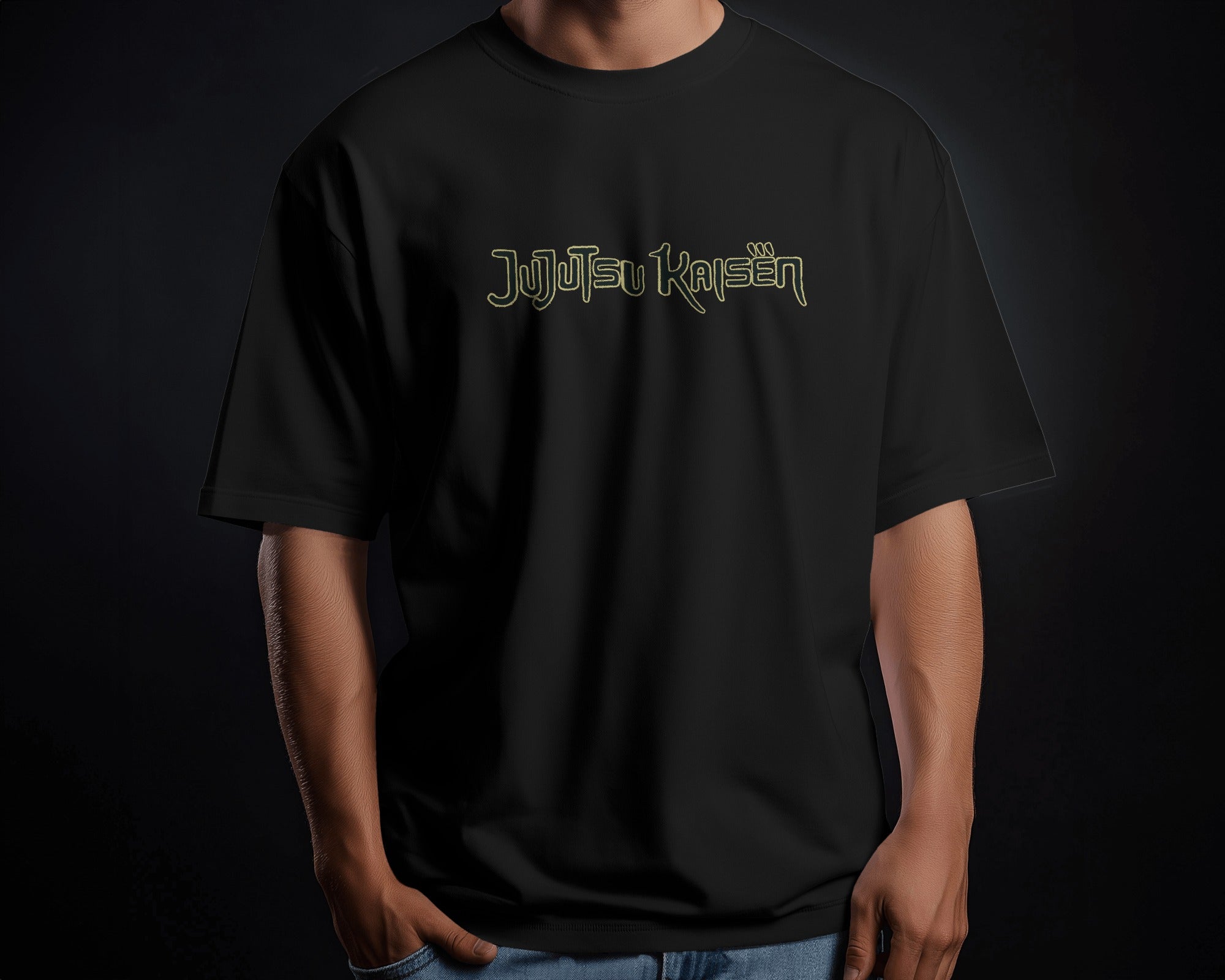 Face your Demons Jujutsu kaisen Oversized 240 GSM