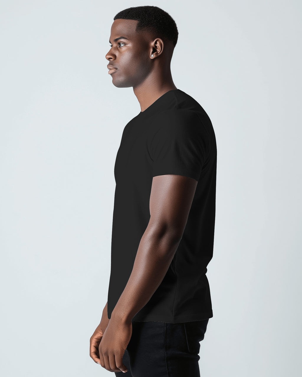 Crew Neck Plain Tshirt