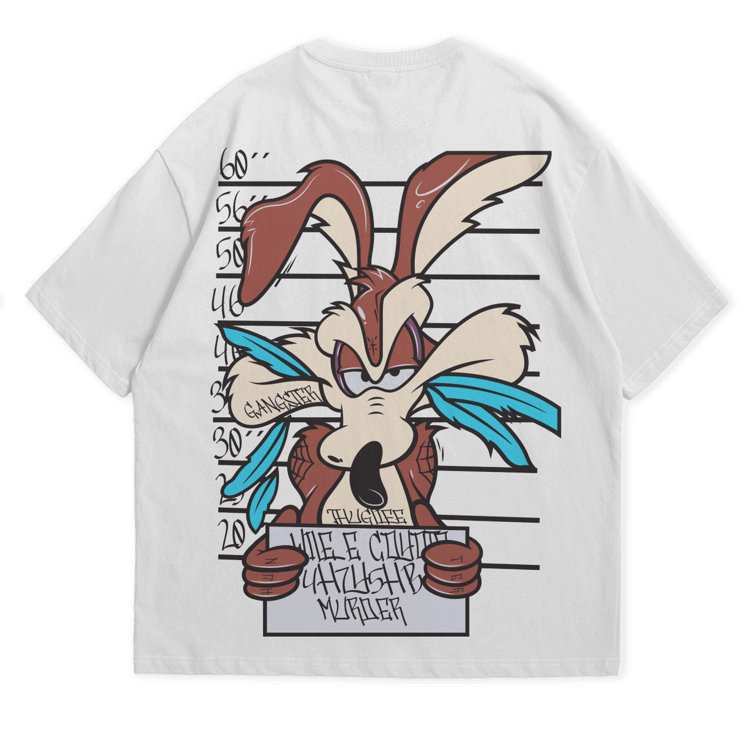 Prisoner Oversized Tshirt Drop Shoulder 240 GSM