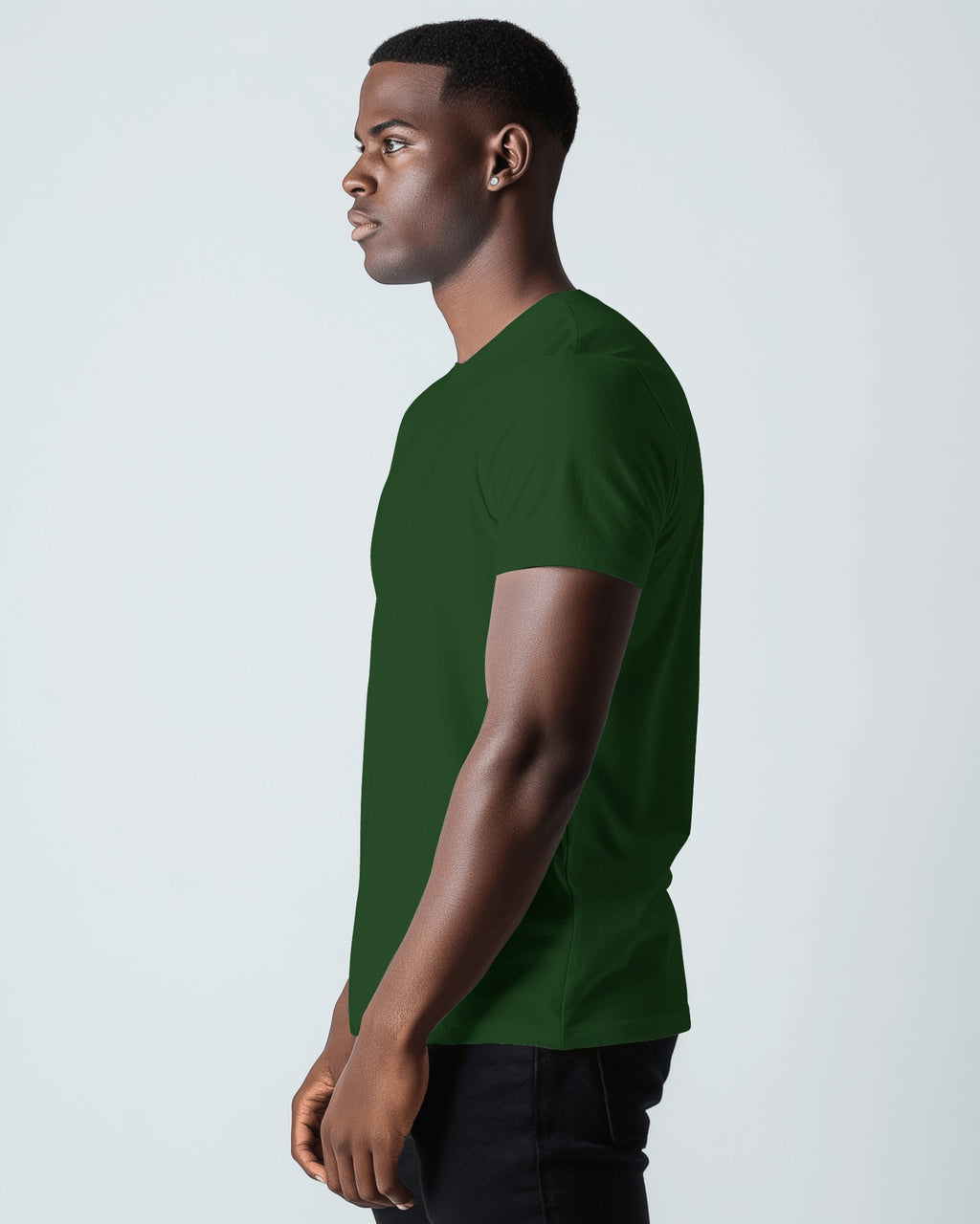 Crew Neck Plain Tshirt
