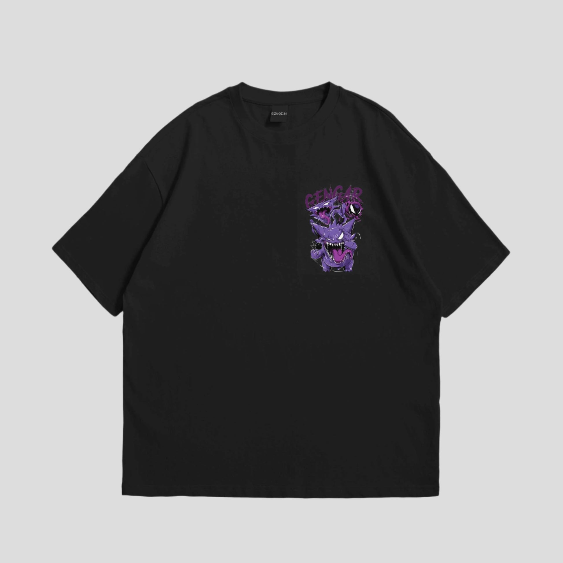 Gengar Oversized Tshirt Drop Shoulder 240 GSM