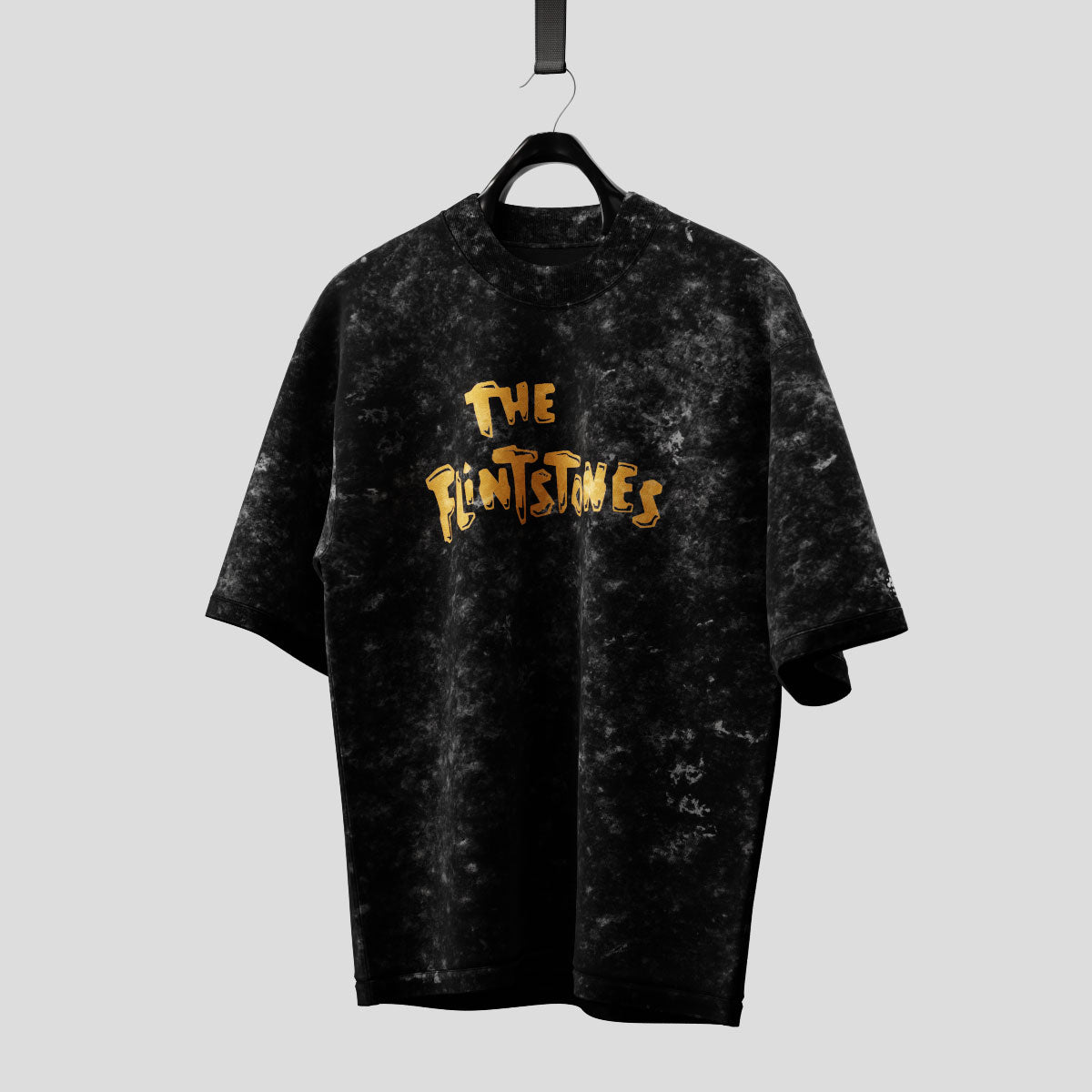 The Flintstones Acid Washed Oversized 240 GSM