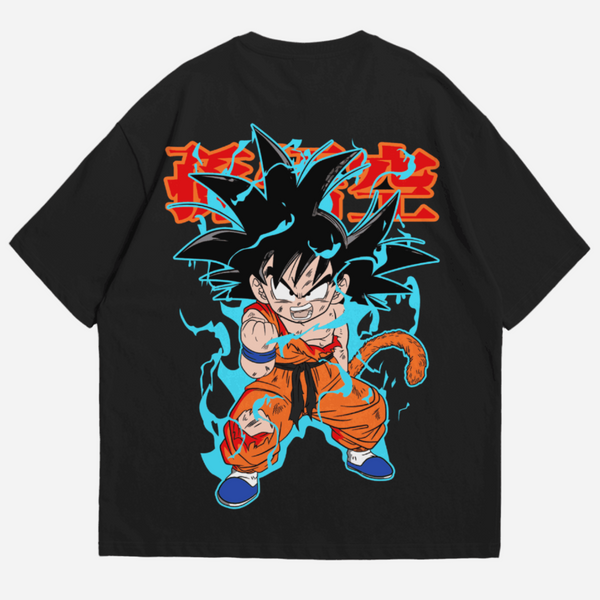 Classic Gohan Oversized Tshirt Drop Shoulder 240 GSM