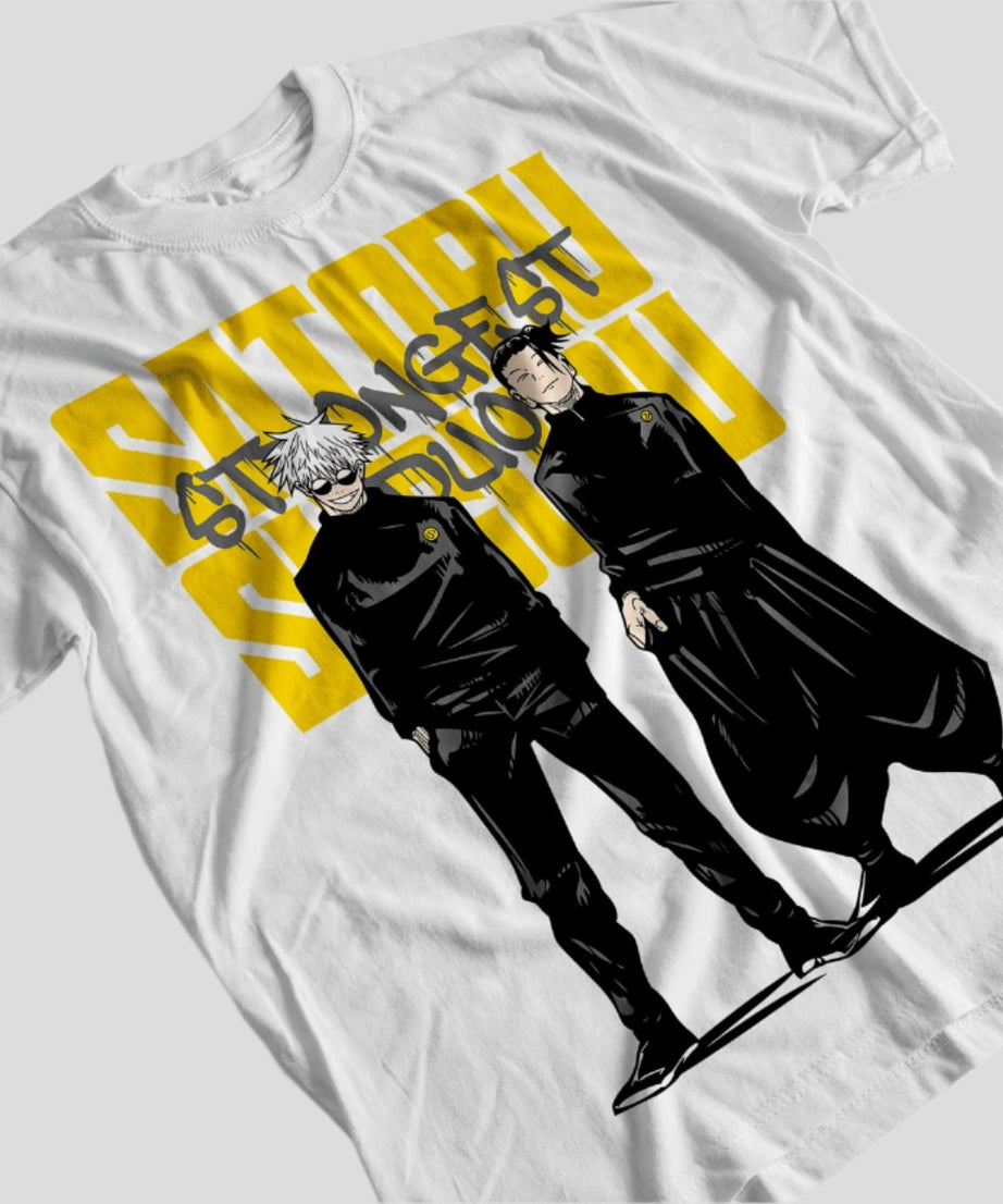 Gojo, Geto Strongest Duo Jujutsu kaisen Regular Tshirt