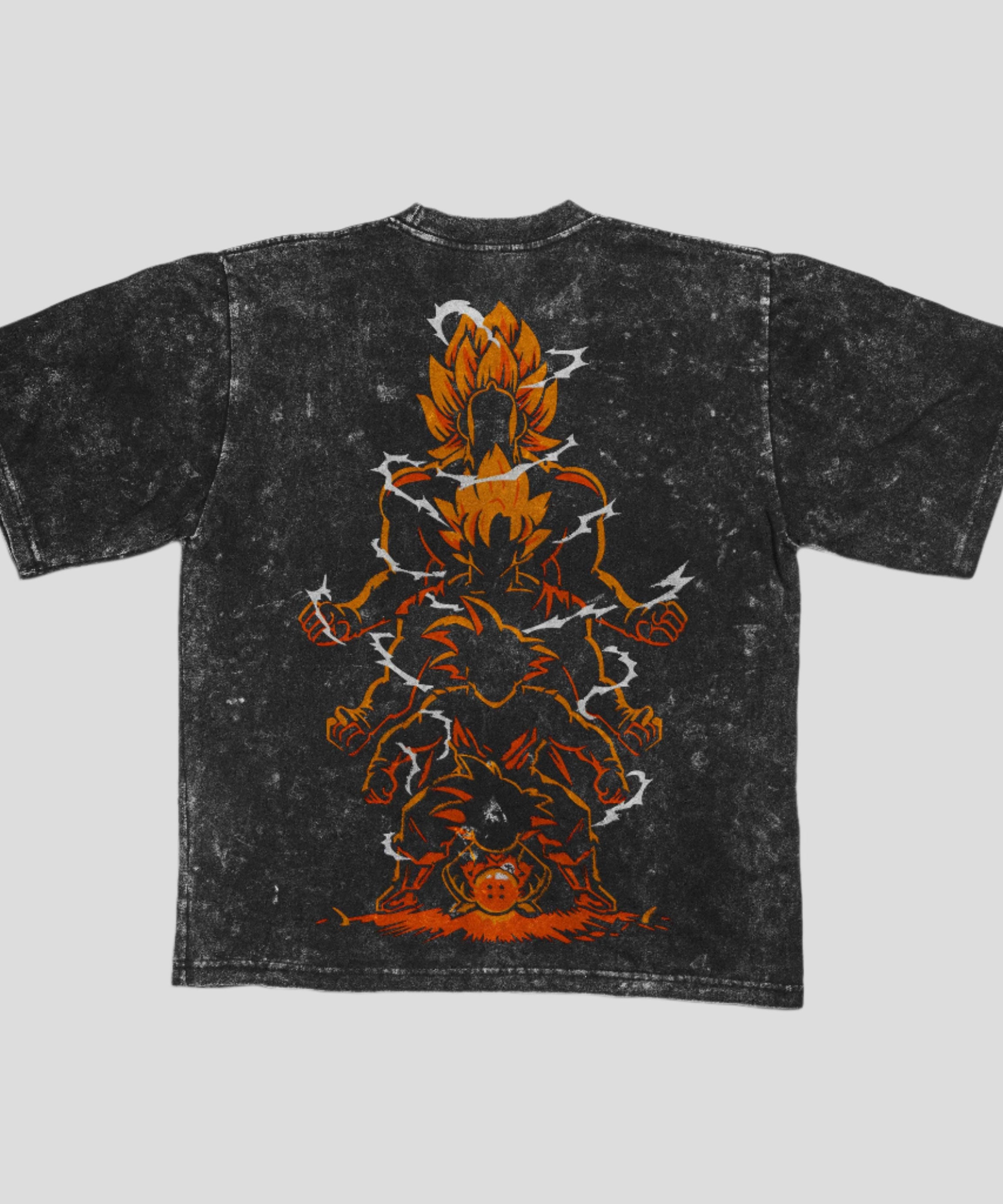 Goku Acid washed Oversized 240 GSM