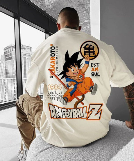 Goku 1984 Edition Oversized Tshirt Drop Shoulder 240 GSM