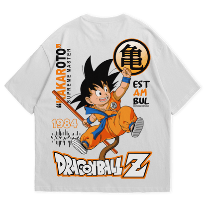 Goku 1984 Edition Oversized Tshirt Drop Shoulder 240 GSM