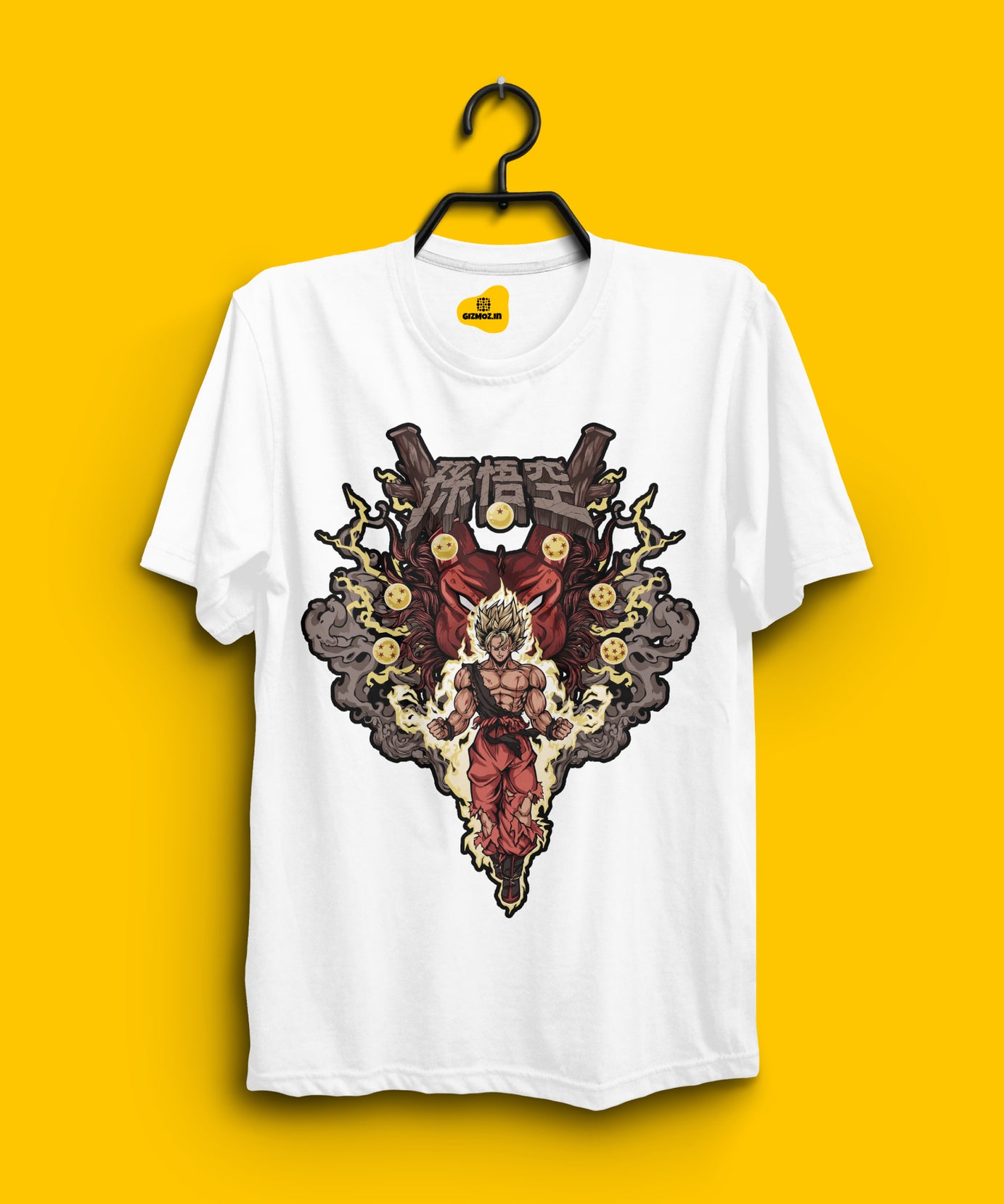 Goku Anime Regular Tshirt 180GSM