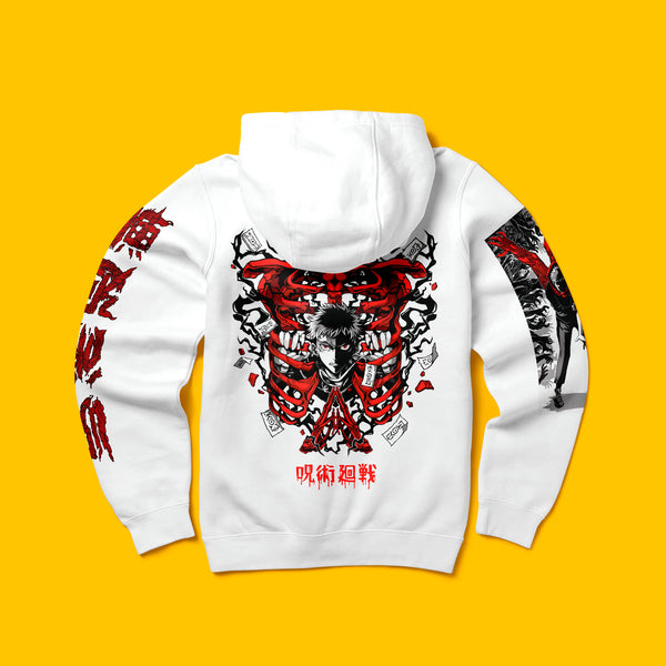 Itadori Sukuna Hoodie 320 GSM Premium Hoodie Jujutsu Kaisen Anime