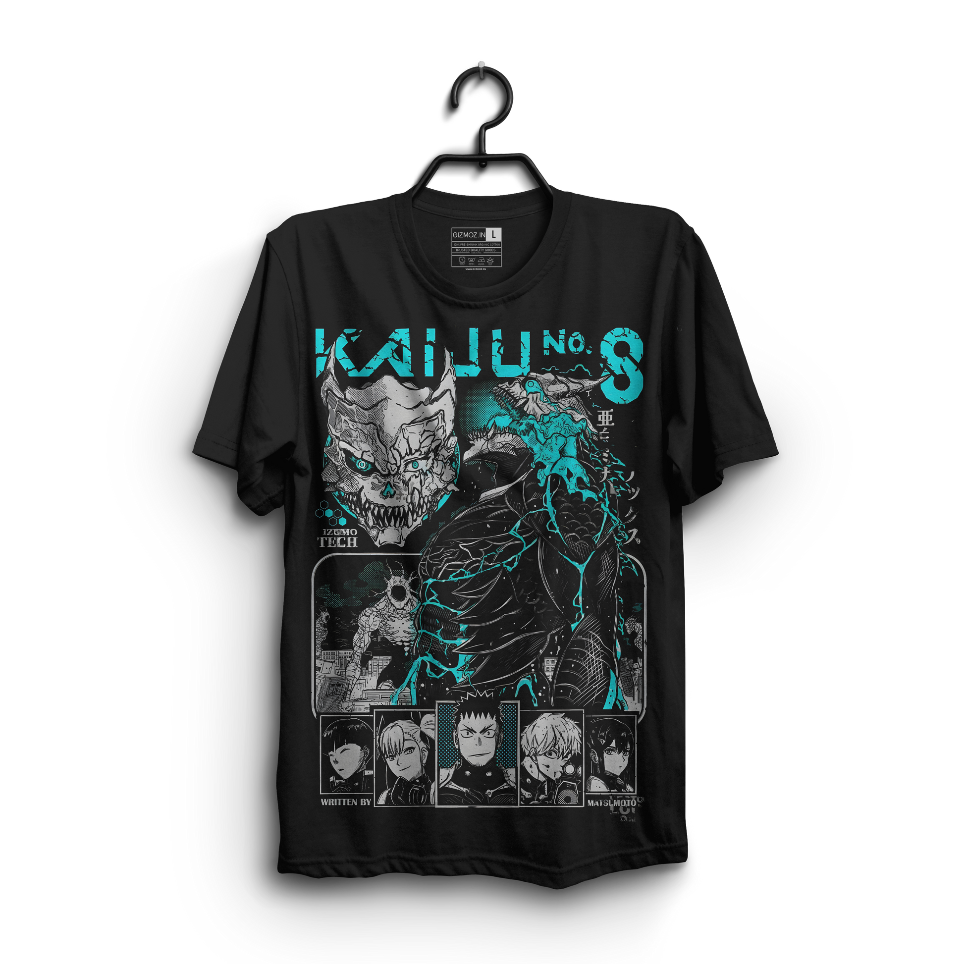 Kaiju No 8 Tshirt Turq