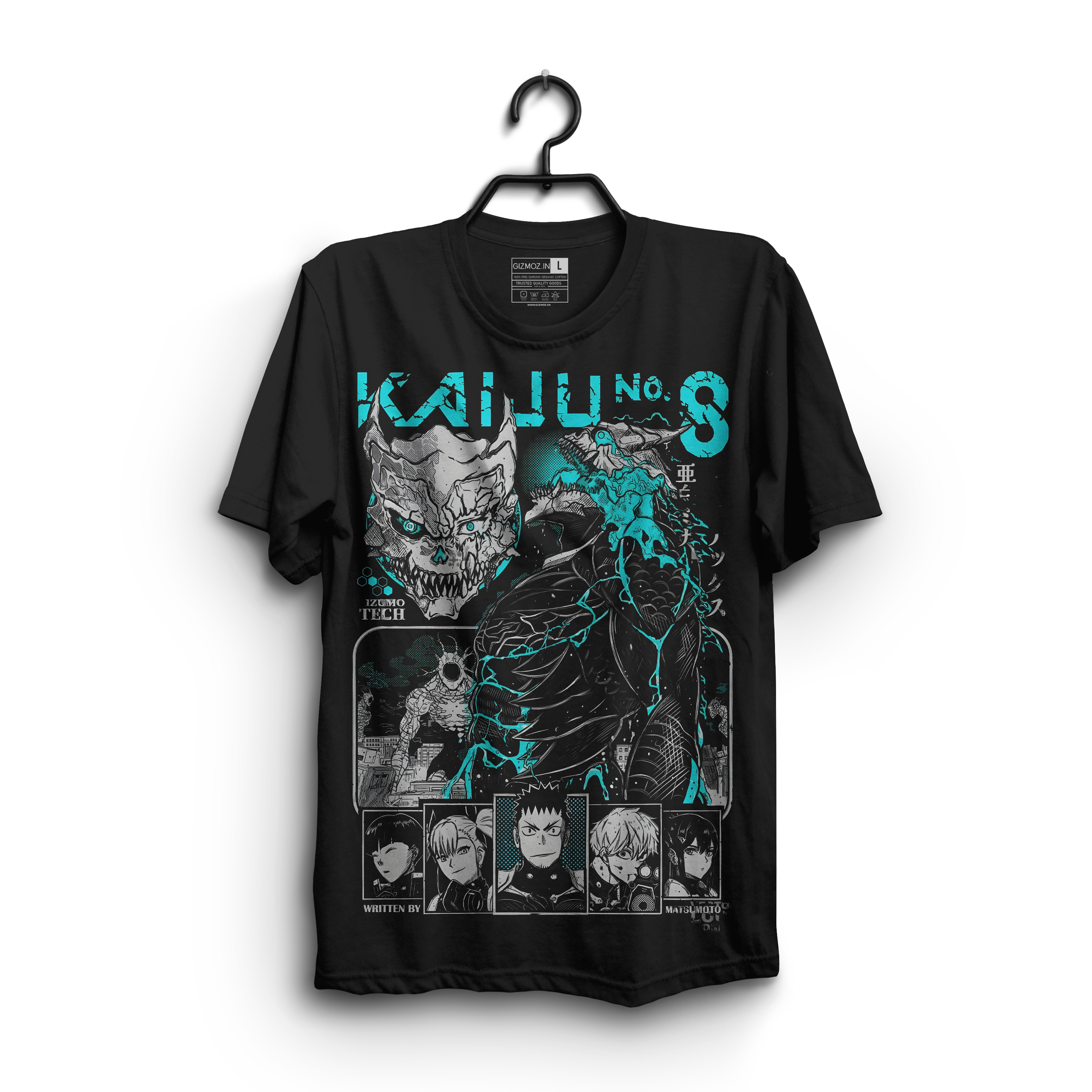 Kaiju No 8 Tshirt Turq