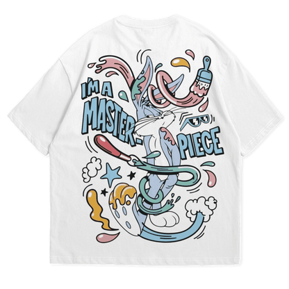 Master Piece Tshirt Drop Shoulder 240 GSM
