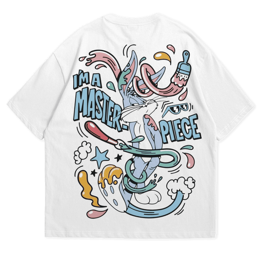 Master Piece Tshirt Drop Shoulder 240 GSM