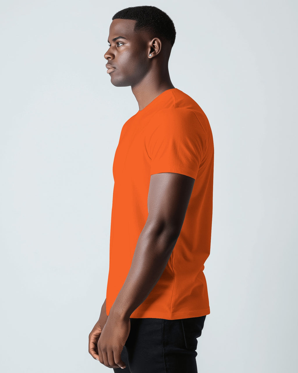 Crew Neck Plain Tshirt