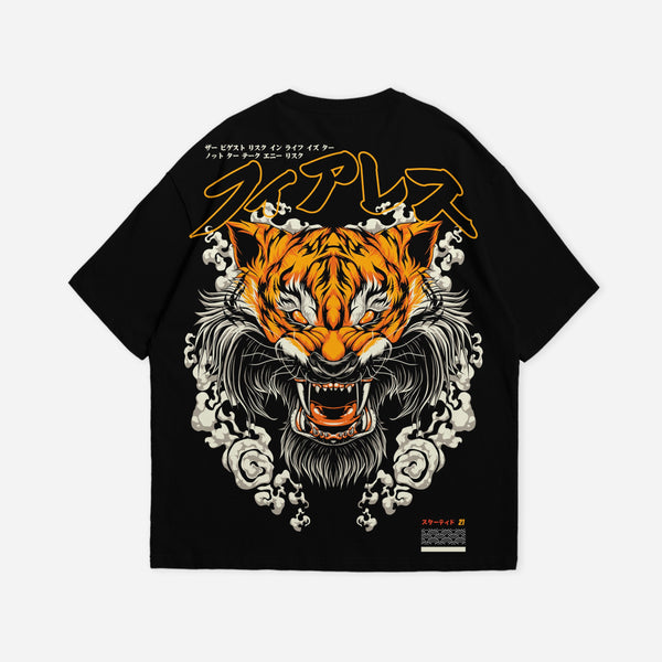 Wild Tiger Oversized Tshirt 240 GSM