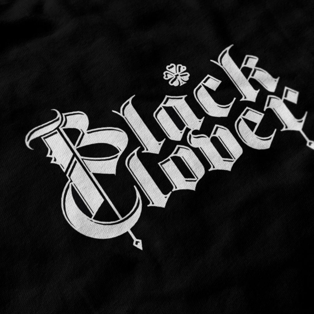 Black Clover Oversized Tshirt Drop Shoulder 240 GSM