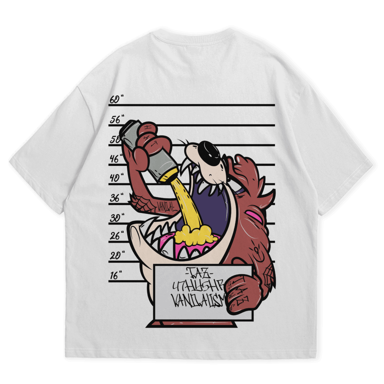 Prisoner Oversized Tshirt Drop Shoulder 240 GSM