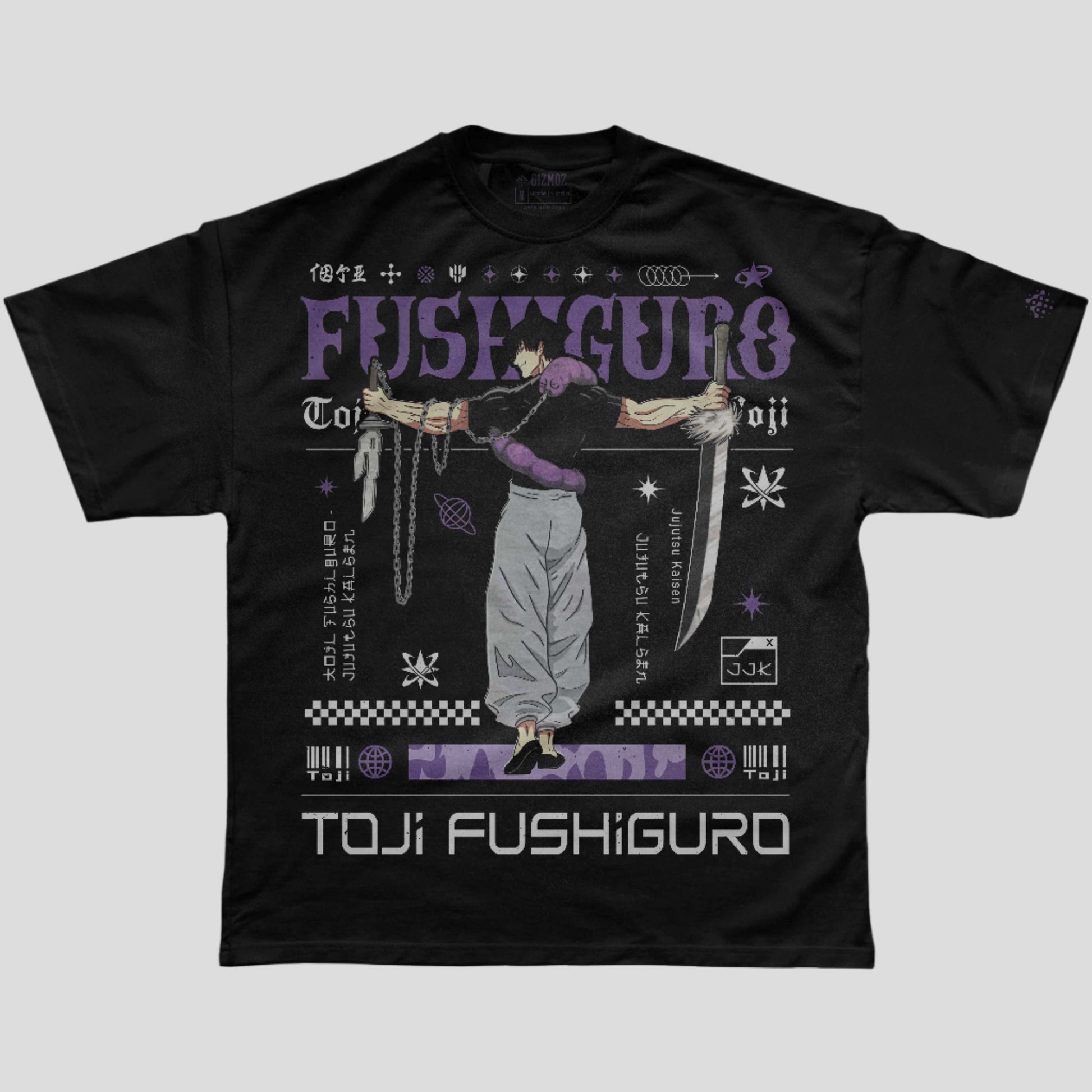 Toji Swords jujutsu Kaisen Tshirt