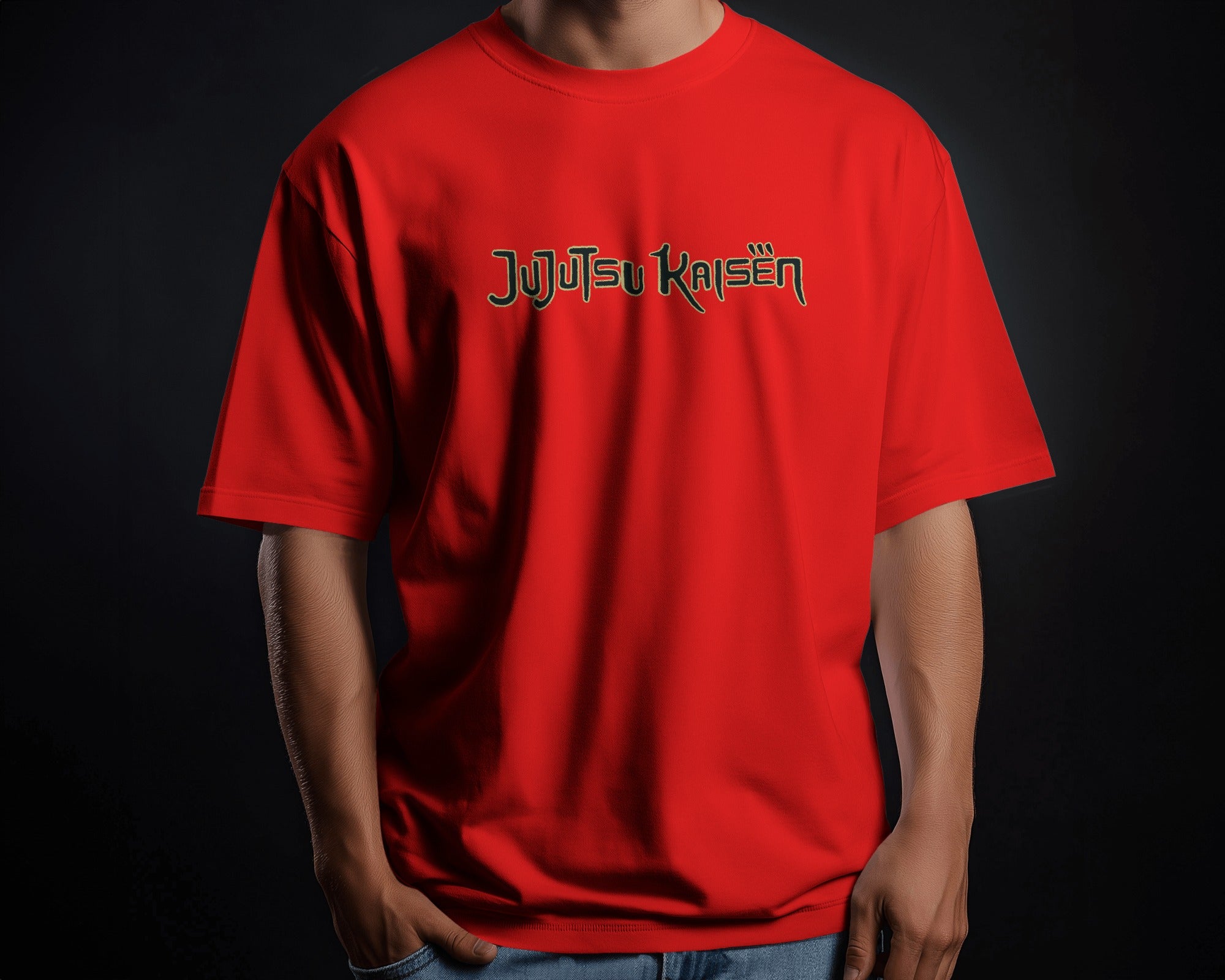 Face your Demons Jujutsu kaisen Oversized 240 GSM