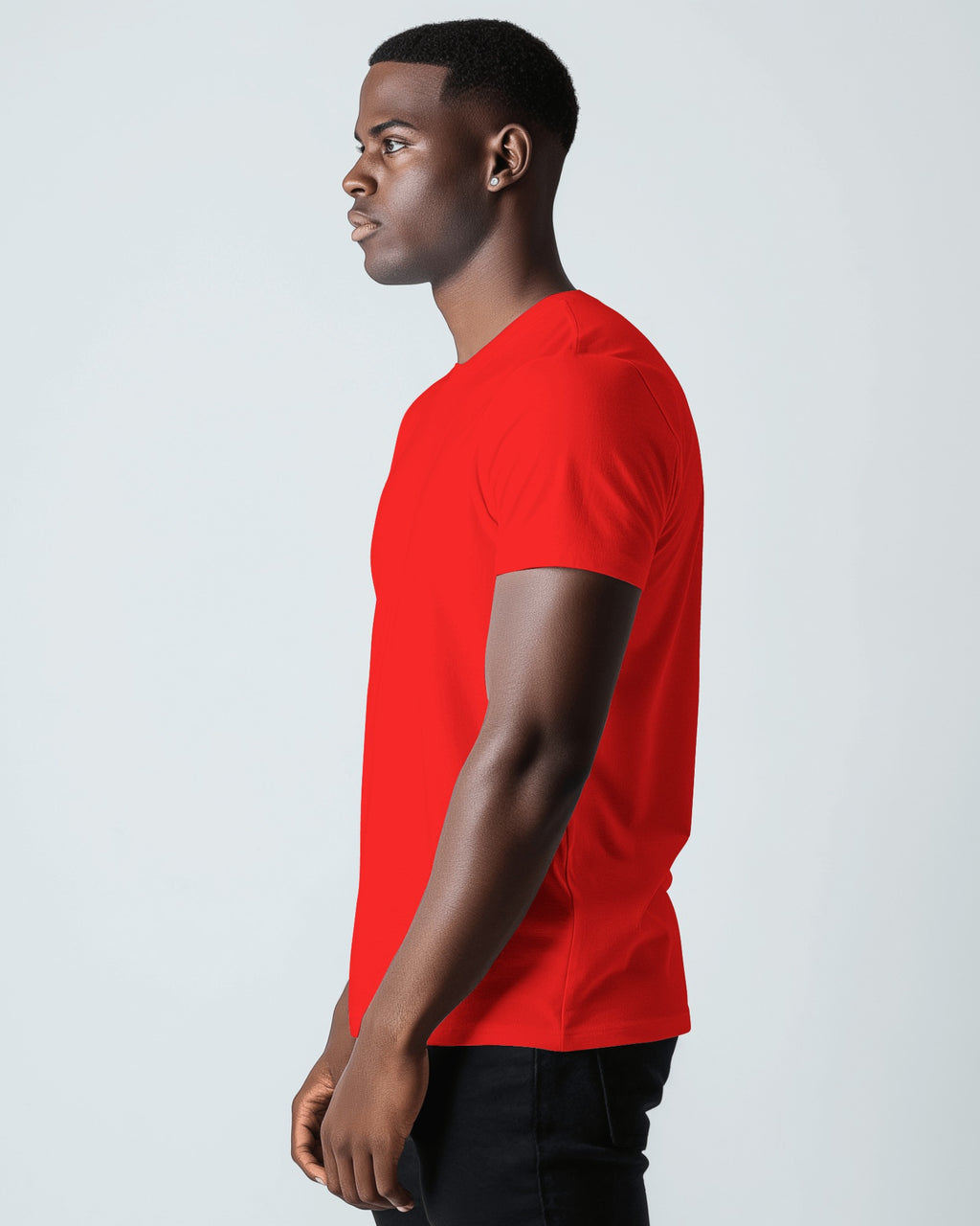 Crew Neck Plain Tshirt