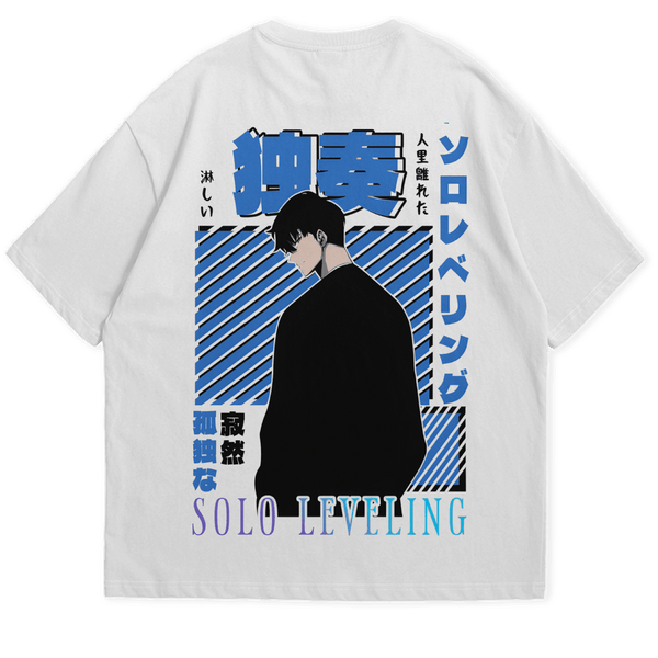 Sung Jinwoo Oversized Tshirt Drop Shoulder 240 GSM