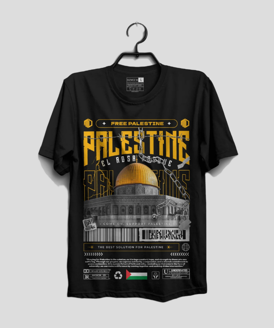 Free Palestine Yellow Version