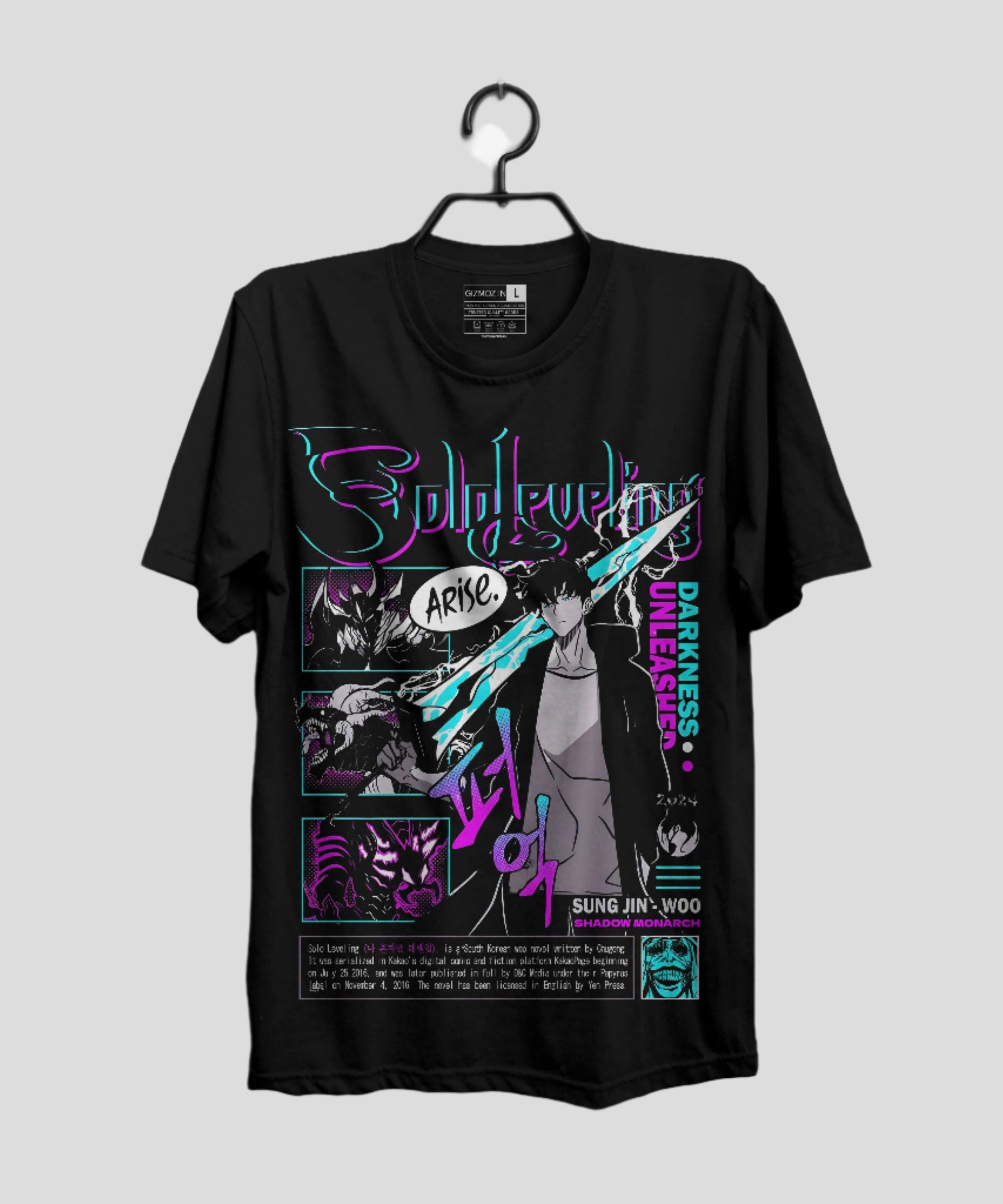 Shadow Monarch Solo Leveling Tshirt