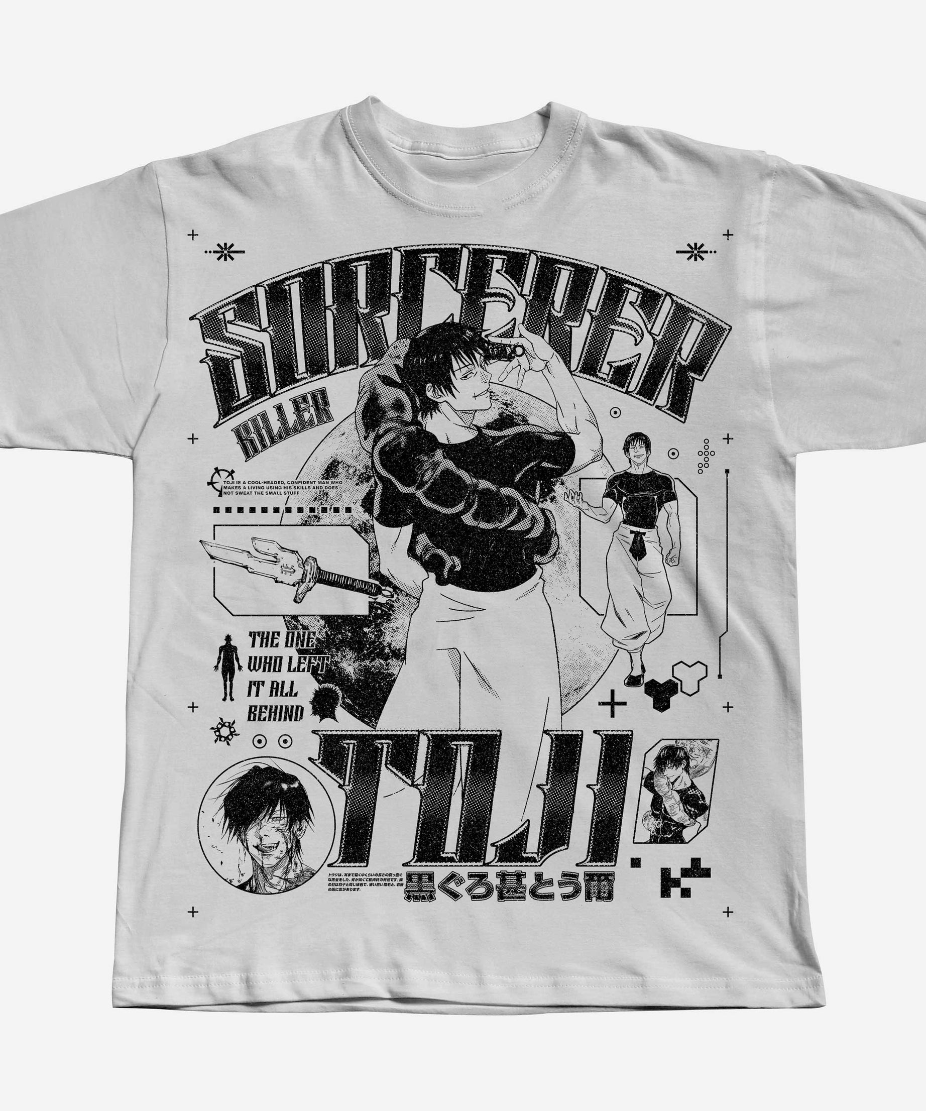 Toji Halftone Crew Neck Tshirt
