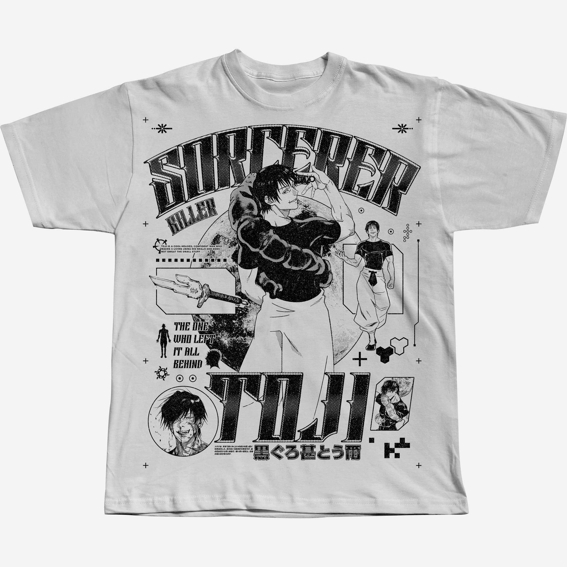 Toji Halftone Crew Neck Tshirt
