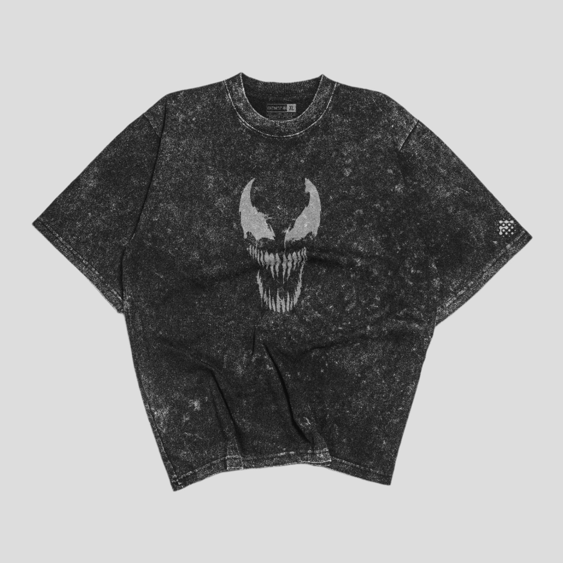 Vemous Acid Wash Oversized Tshirt 240 GSM