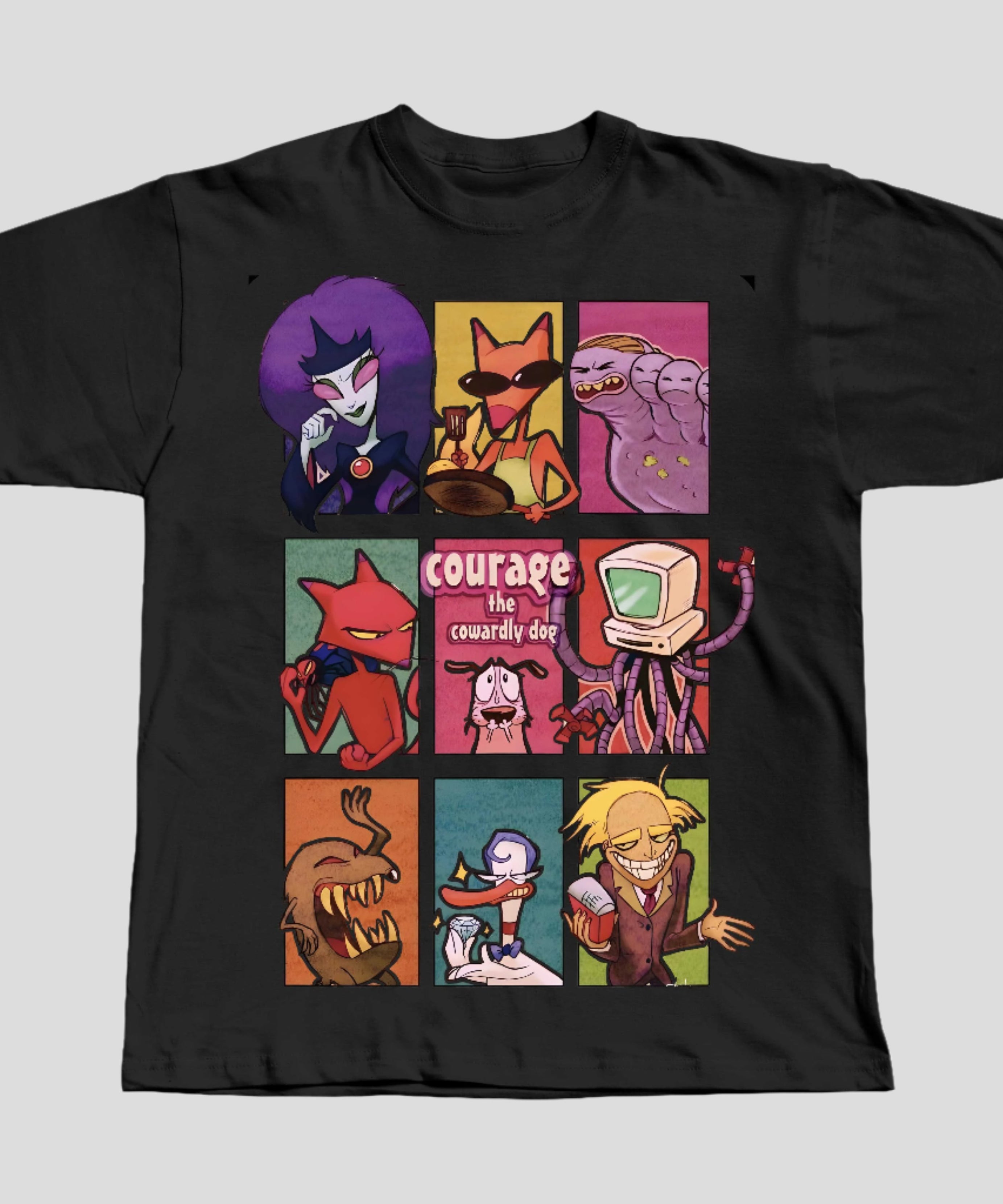 Courage Villians Vintage Tshirt