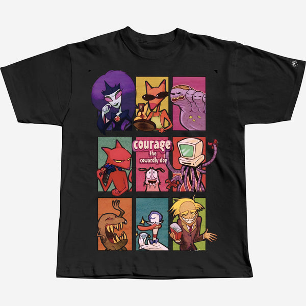 Courage Villians Vintage Tshirt