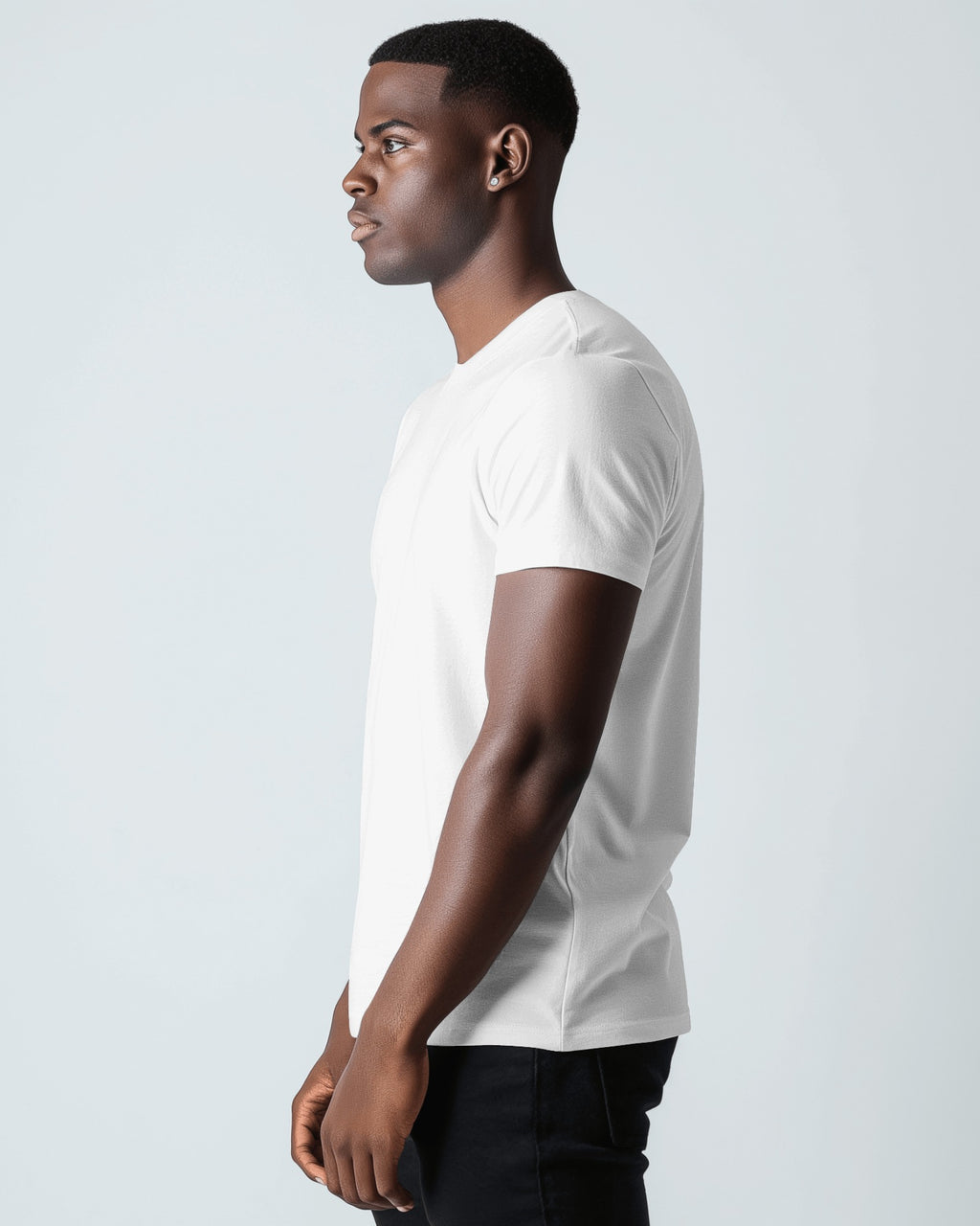 Crew Neck Plain Tshirt