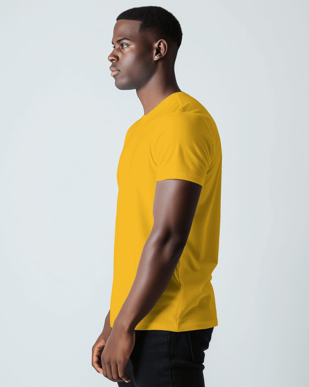 Crew Neck Plain Tshirt