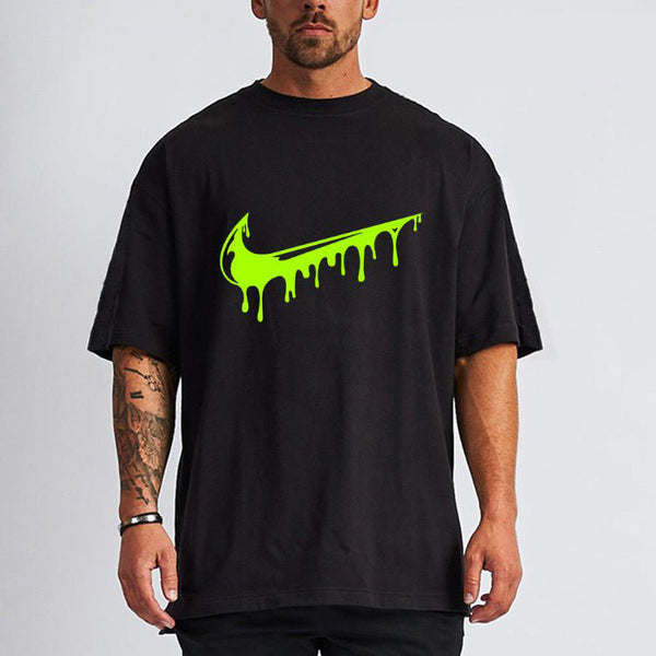 Drip Tick  Fluorescent Version Oversized - Tshirt