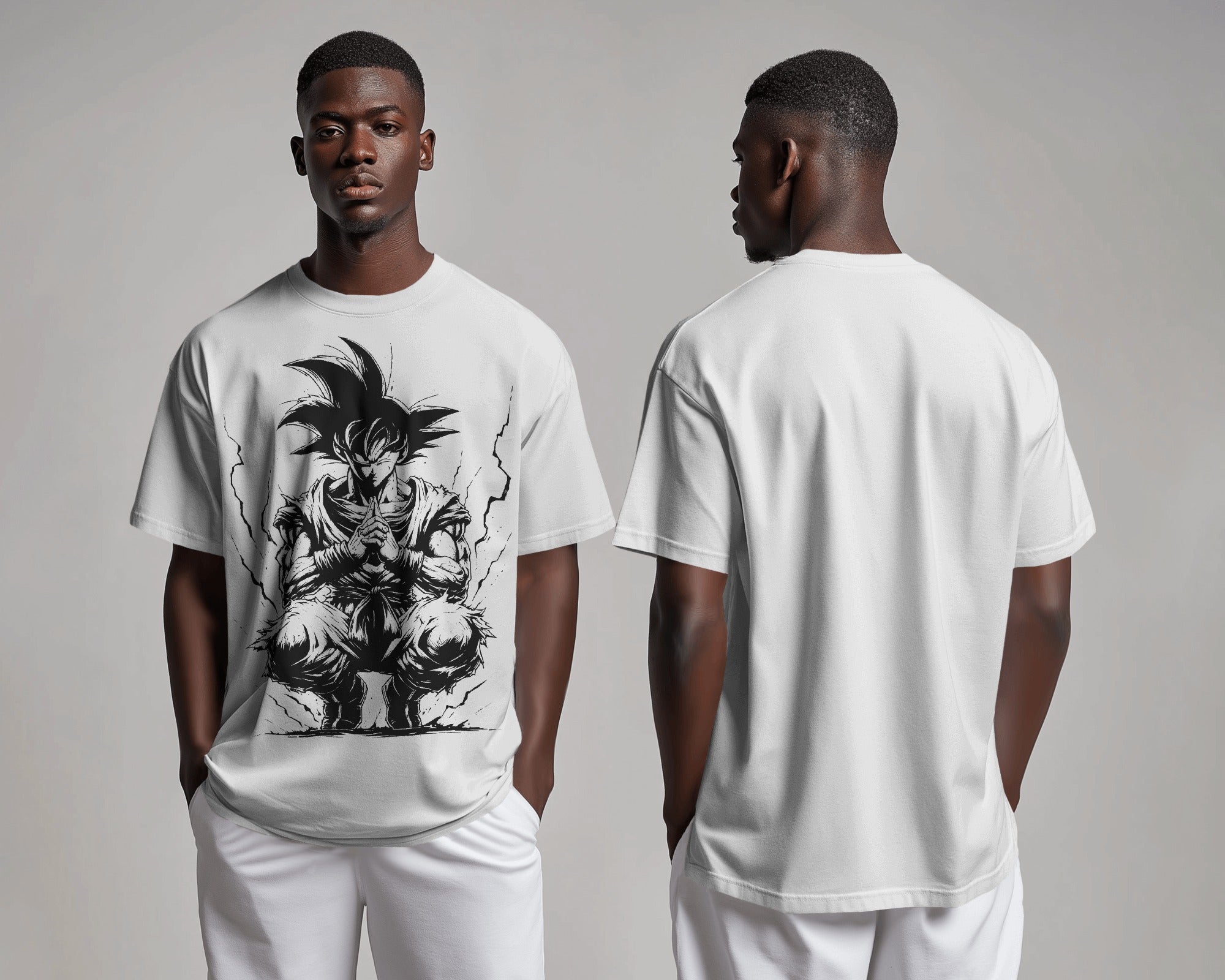 Kakarot White Tshirt