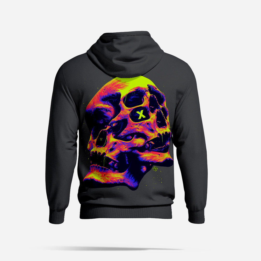 X Skull Hoodie 350 GSM